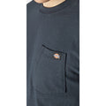 Dickies Pocket Long Sleeve Cotton Men's Blue T-Shirt