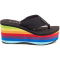Rocket Dog Crush Cotton Women's Black Wedges