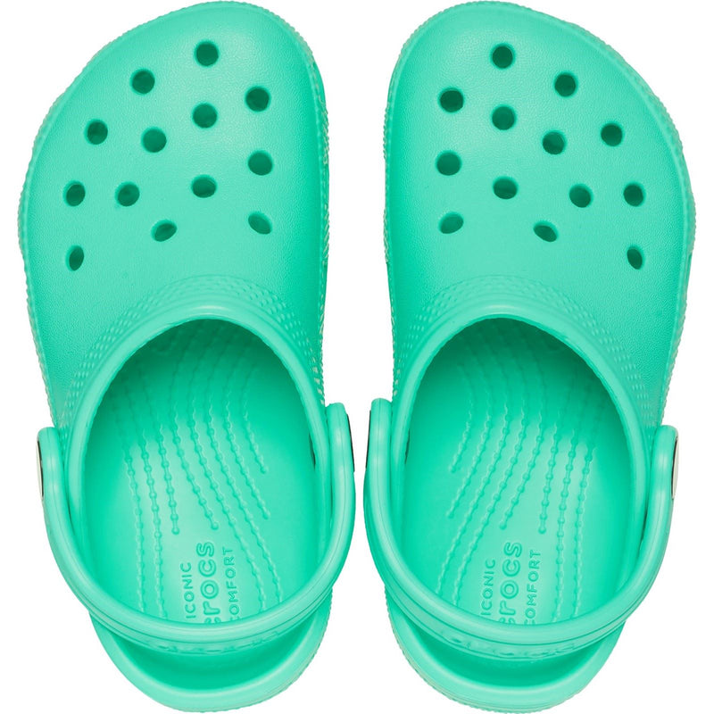 Crocs Toddler Classic Clog Synthetic Lagoon Loafers