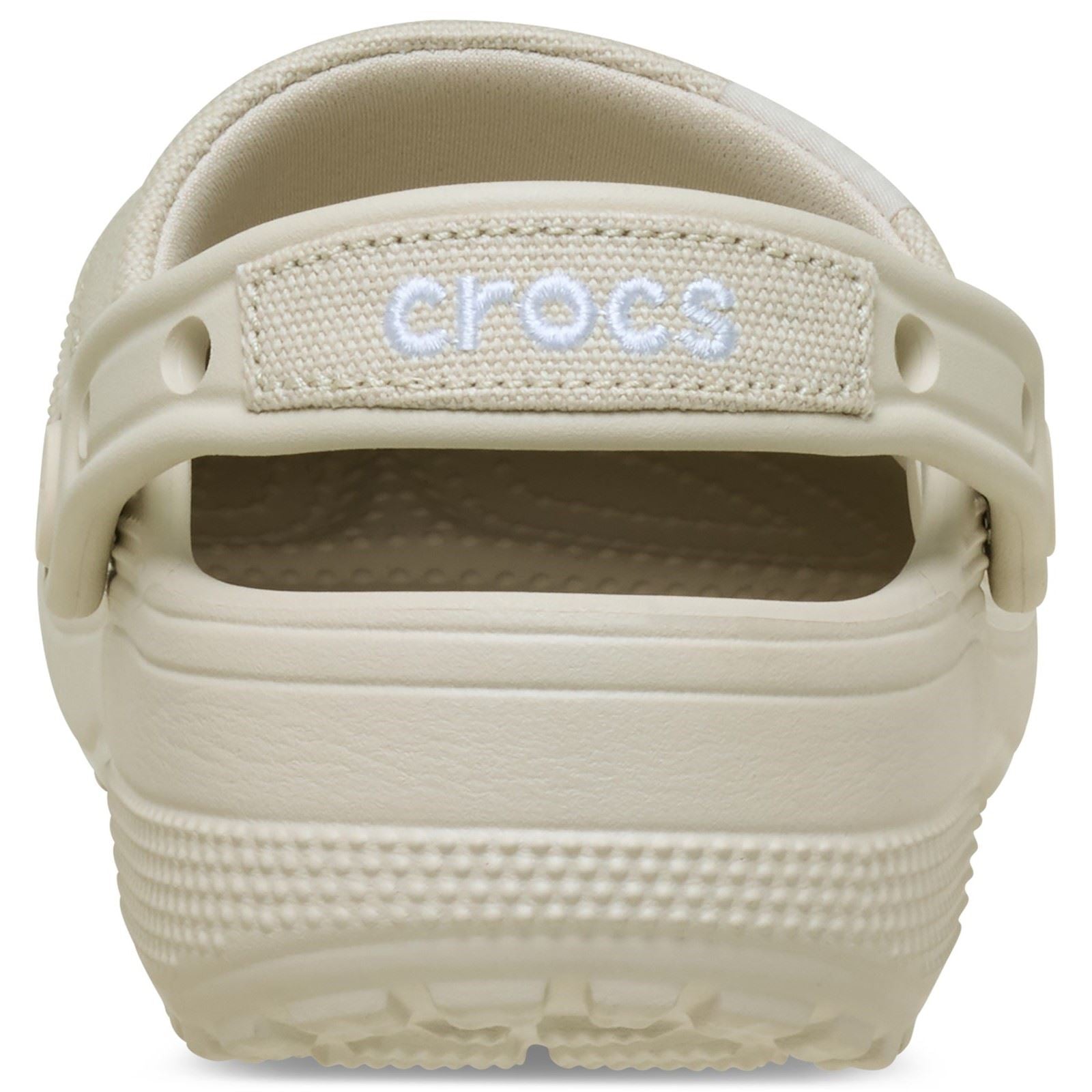 Crocs Classic Crafted Cotton Stucco Clogs