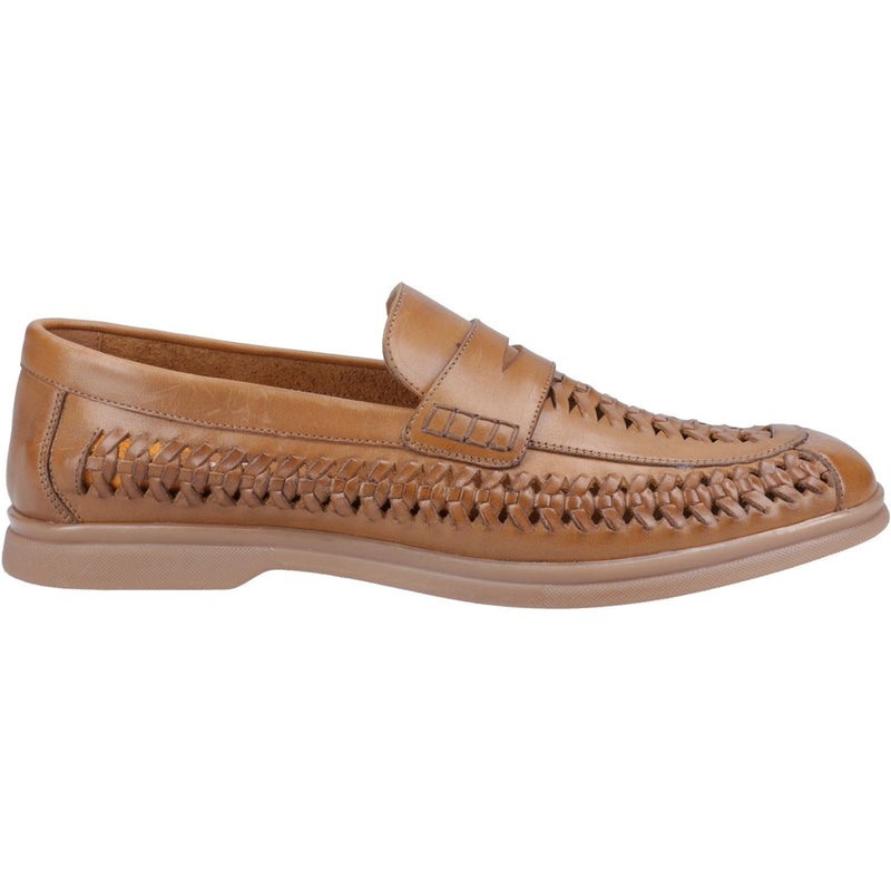Hush Puppies Bowie Leather Men's Tan Loafers