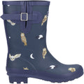 Cotswold Woodland Mid Rubber Women's Owls Wellington Boots