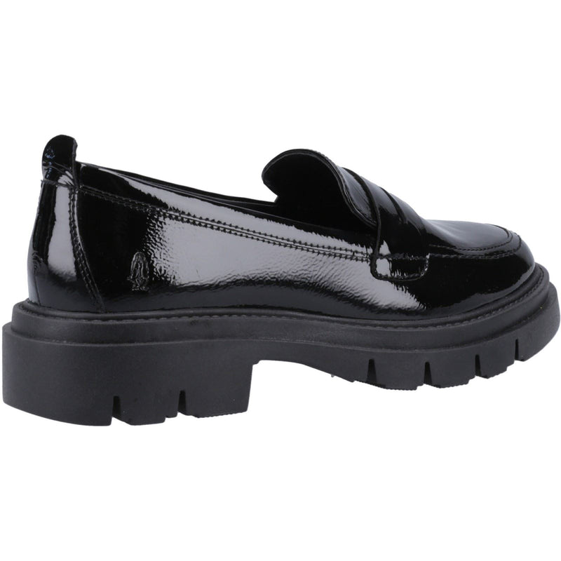 Hush Puppies Reece Leather Women's Black Loafers