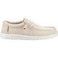 HEYDUDE Wally Stretch Sox Synthetic Men's Irish Cream/Egret Moccasins Shoes