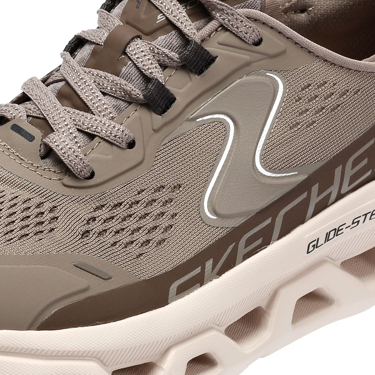 Skechers Slip-Ins Glide Step Altus Mesh Women's Khaki Sneakers