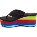 Rocket Dog Crush Cotton Women's Black Wedges