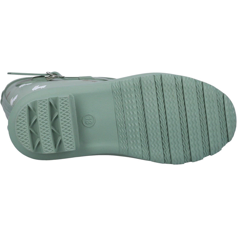 Cotswold Farmyard Junior Rubber Alpaca Wellington Boots