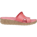 Hush Puppies Eloise Leather Women's Coral Sandals