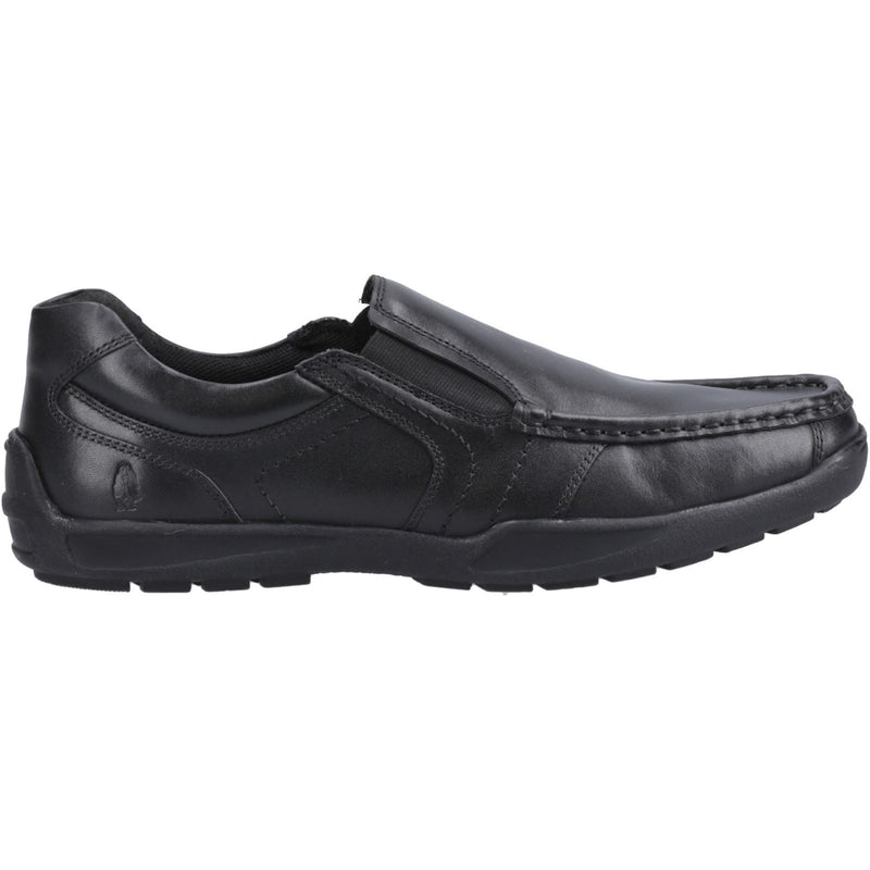 Hush Puppies Morgan Leather Boys's Black Loafers