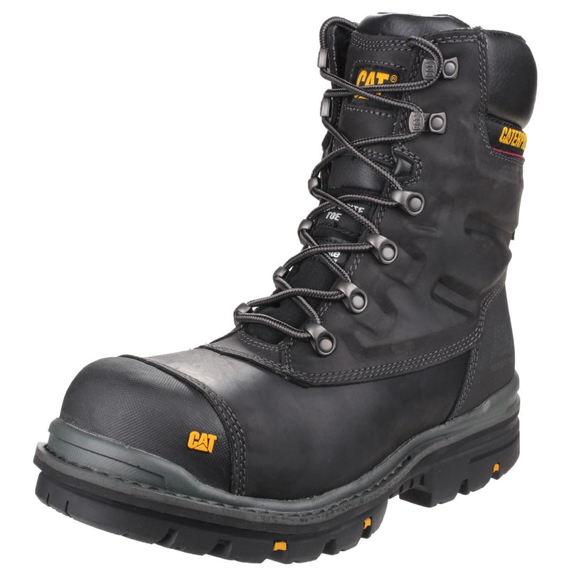 Caterpillar Premier Leather Black Safety Boots