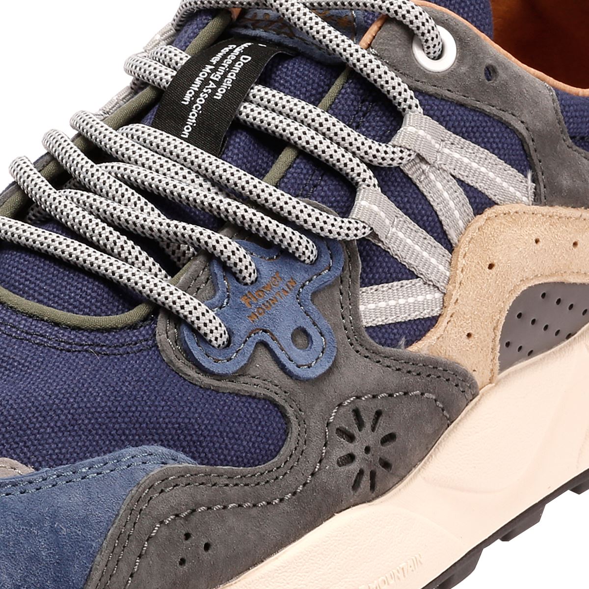 Flower Mountain Yamano 3 Men's Navy/Gray Sneakers
