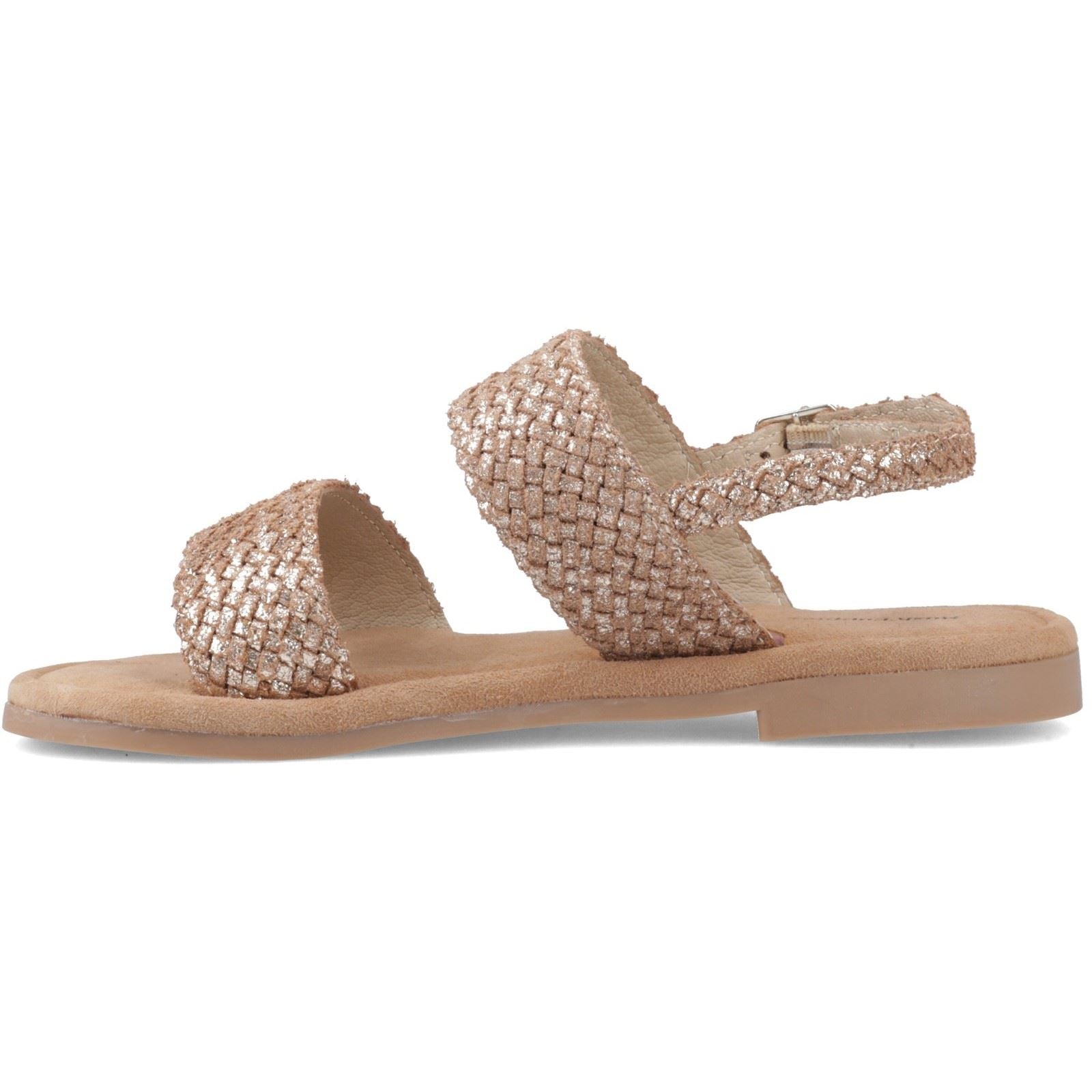 Hush Puppies Helene Sandal Leather Women's Bronze Standard Sandals