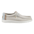 HEYDUDE Wally Jute Jute Men's Stone Grey/Iceberg Green Moccasins Shoes