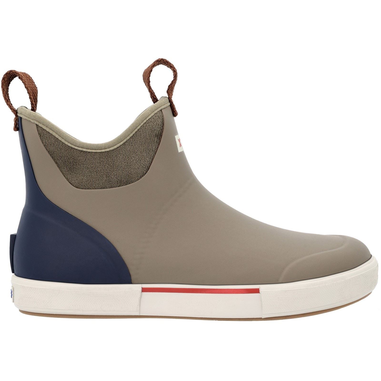 Xtratuf Ankle Deck Vintage Rubber Vintage Olive Wellington Boots