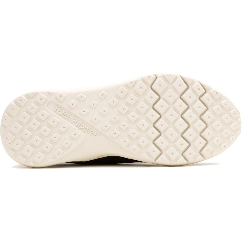 Hush Puppies Seventy8 Runner Suede Women's Black Sneakers