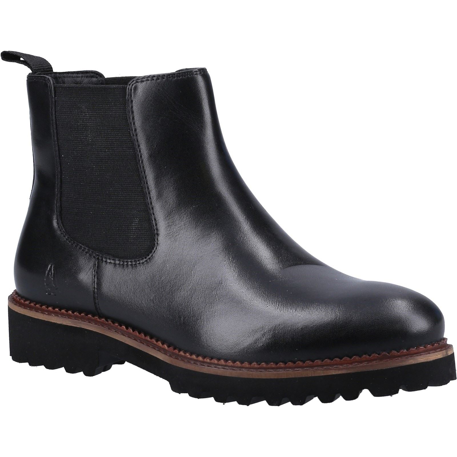 Hush Puppies Gwyneth Chelsea Suede Women's Black Boots