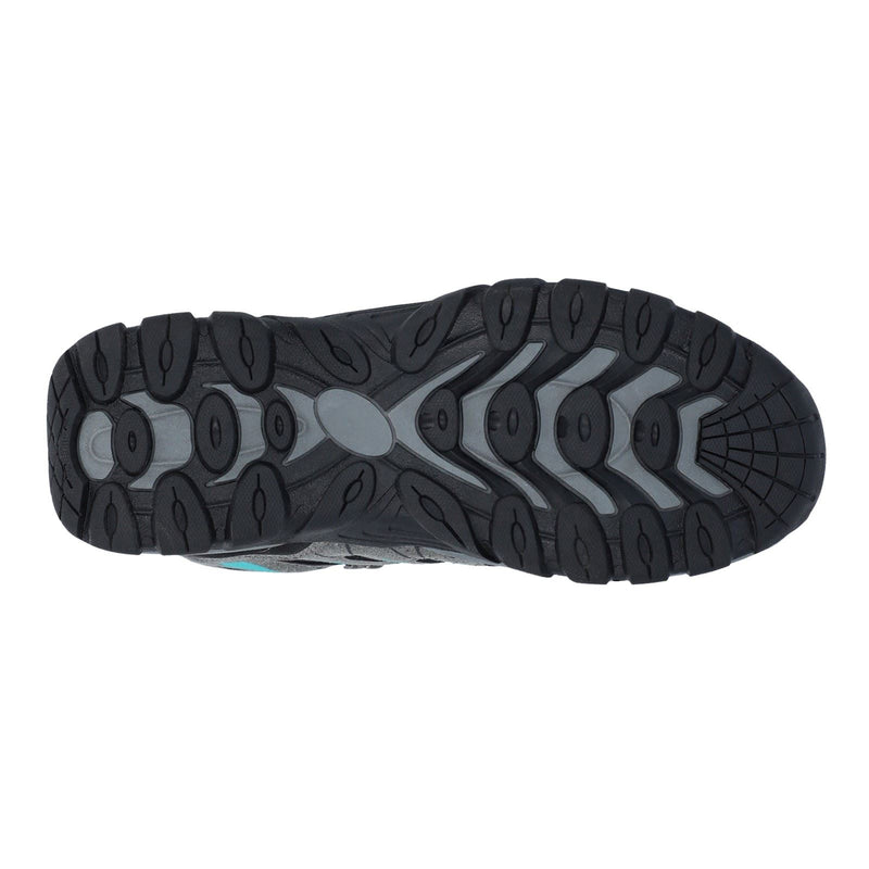 Hi-Tec Corzo Mid PU Suede Women's Graphite Grey/Dark Red Hiking Boots