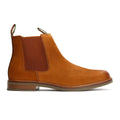 Barbour Farsley Leather Men's Dark Tan Chelsea Boots