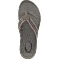 HEYDUDE Myers Flip Nu Prep Cotton Blend Men's Black/Granite Grey Flip Flops