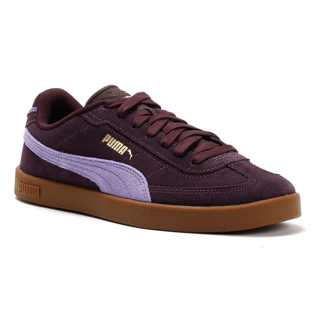 Puma Club II Era Suede Plum Sneakers