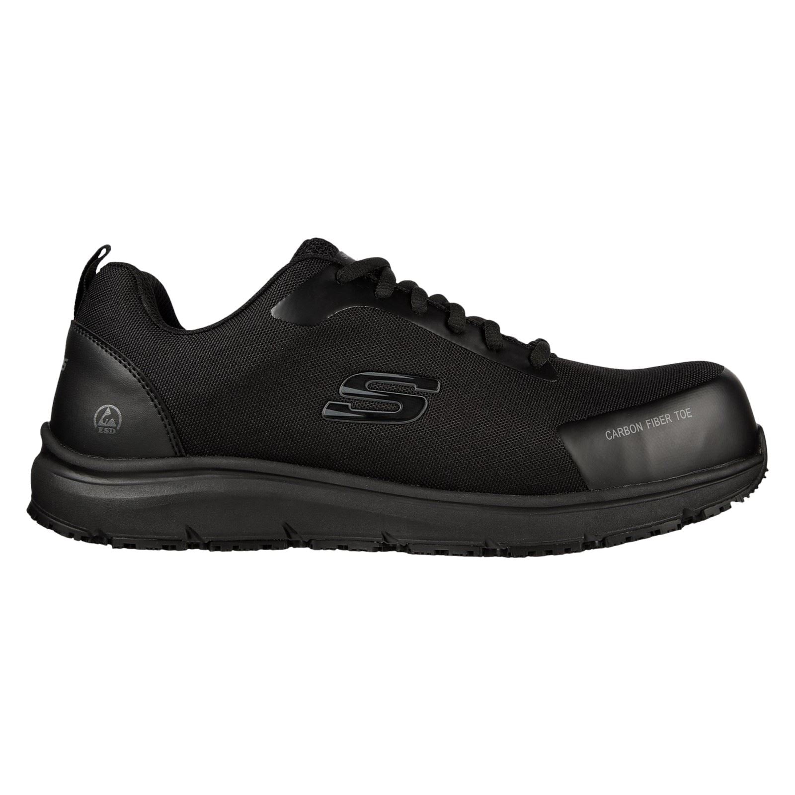 Skechers Workwear Ulmus SR Safety Toe Mesh Men's Black Safety Sneakers