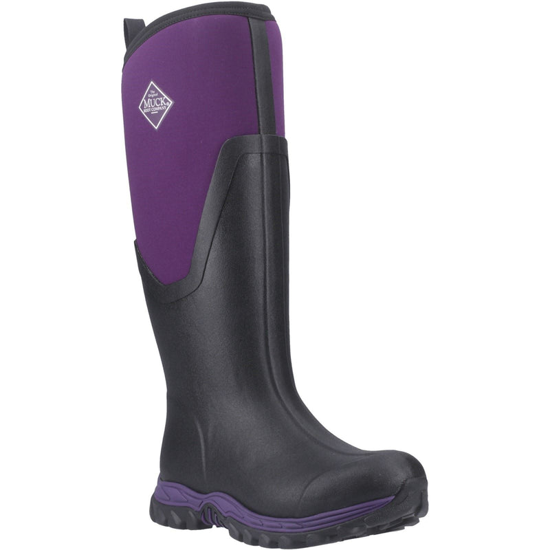 Muck Boots Arctic Sport II Tall Rubber Women's Black/Acai Winter Knee High Boots