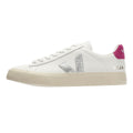 Veja Campo Leather Women's White/Silver/UltraViolet Sneakers