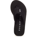 Rocket Dog Crush Cotton Women's Black Wedges