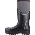 Muck Boots Grit S5 Rubber Men's Black/Grey Wellington Boots