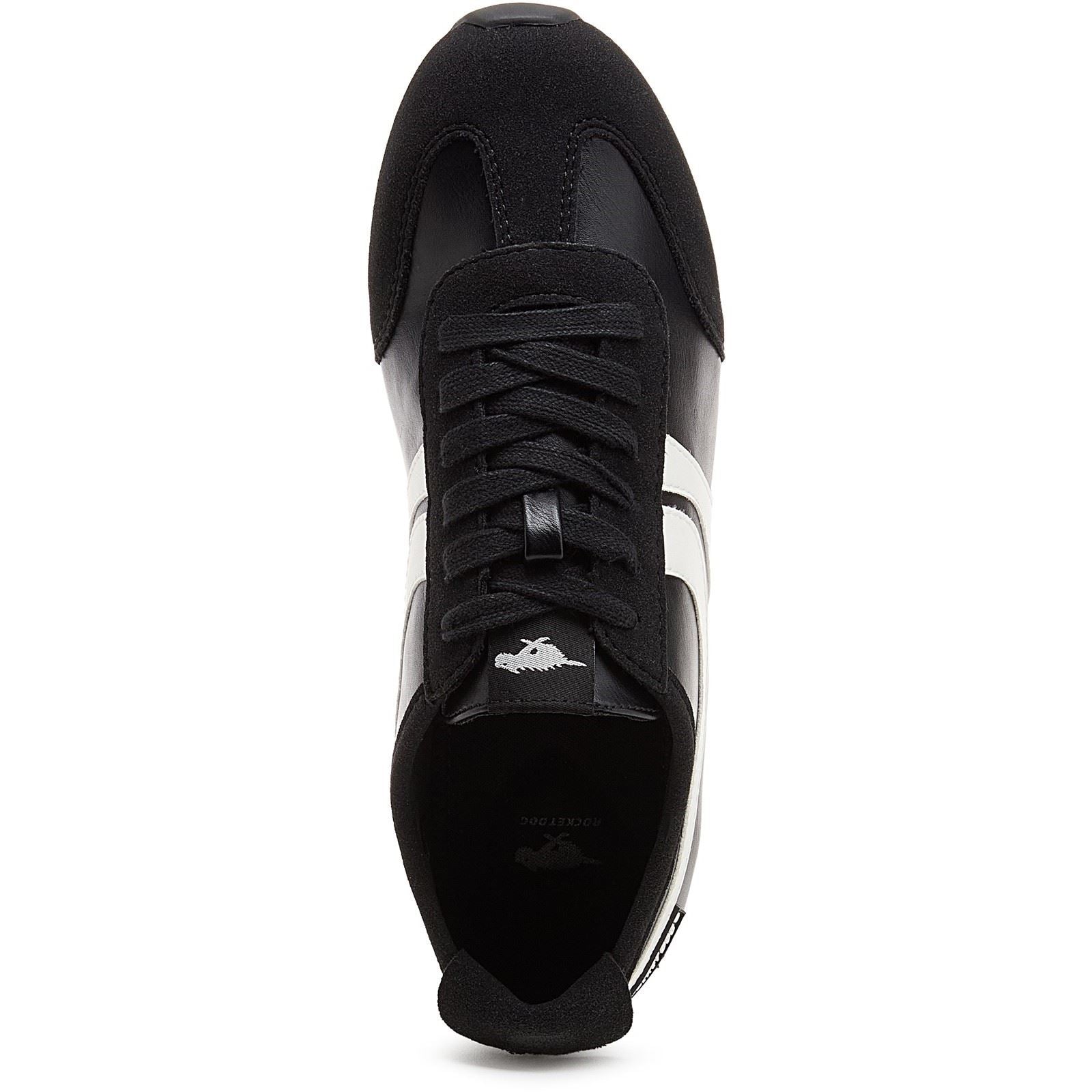 Rocket Dog Destin PU Combo Polyurethane Women's Black/White Sneakers