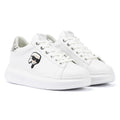 Karl Lagerfeld Kapri NFT Lo Lace Women's White Sneakers