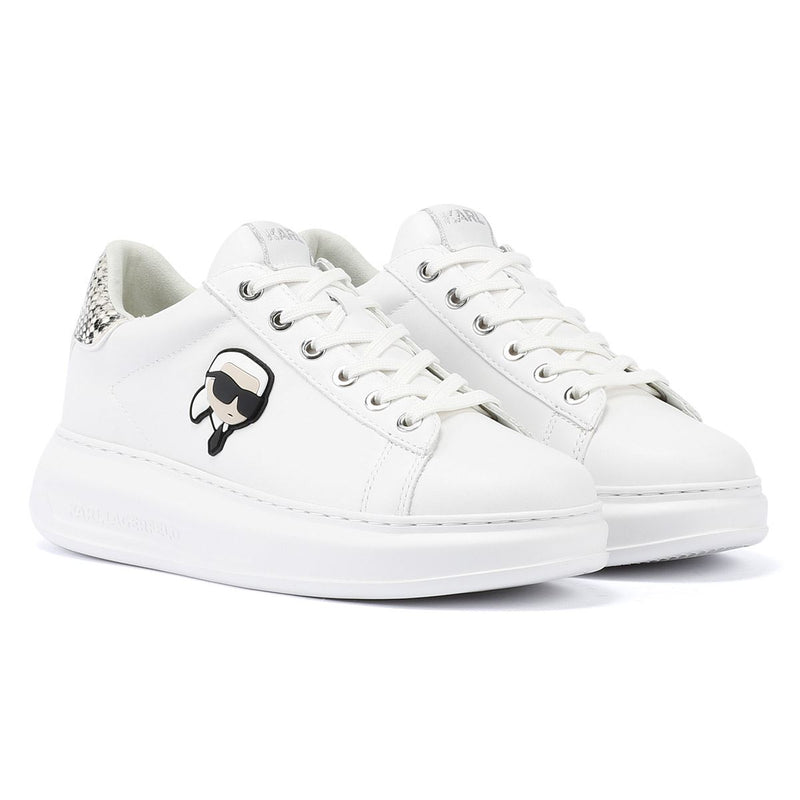 Karl Lagerfeld Kapri NFT Lo Lace Women's White Sneakers