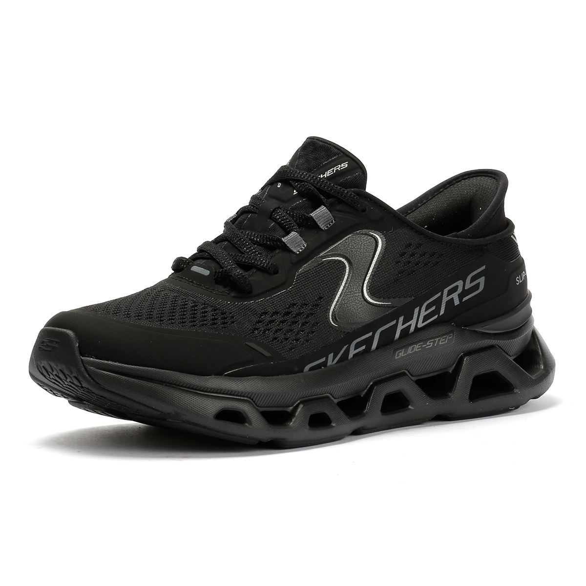 Skechers Slip-Ins Glide Step Altus Mesh Women's Black Sneakers