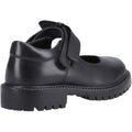 Hush Puppies Astrid Bow Leather Girls's Black Shoes