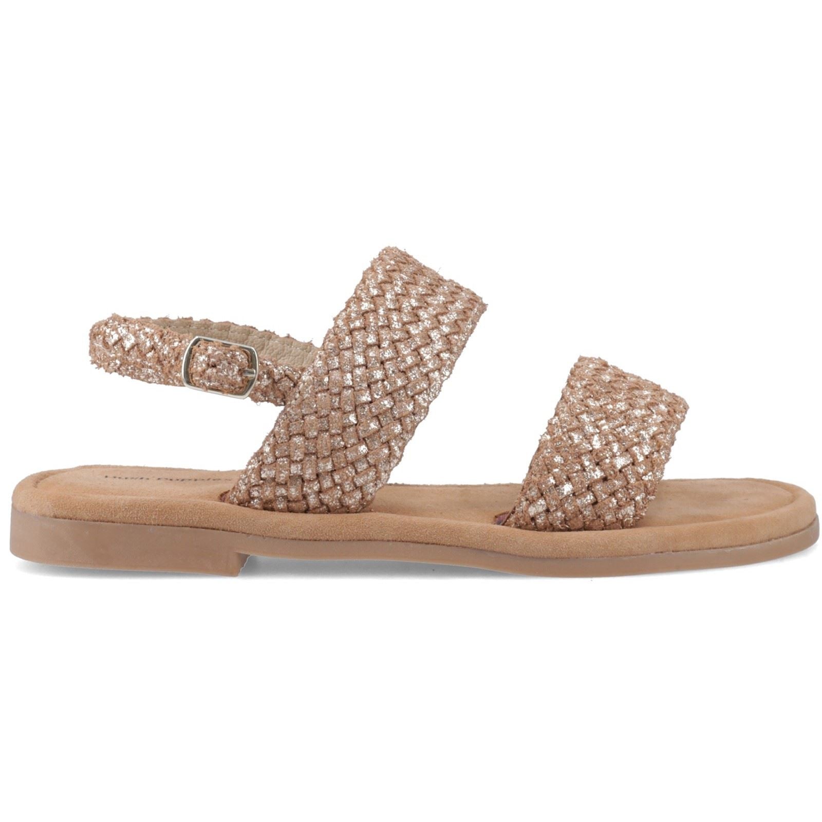 Hush Puppies Helene Sandal Leather Women's Bronze Standard Sandals