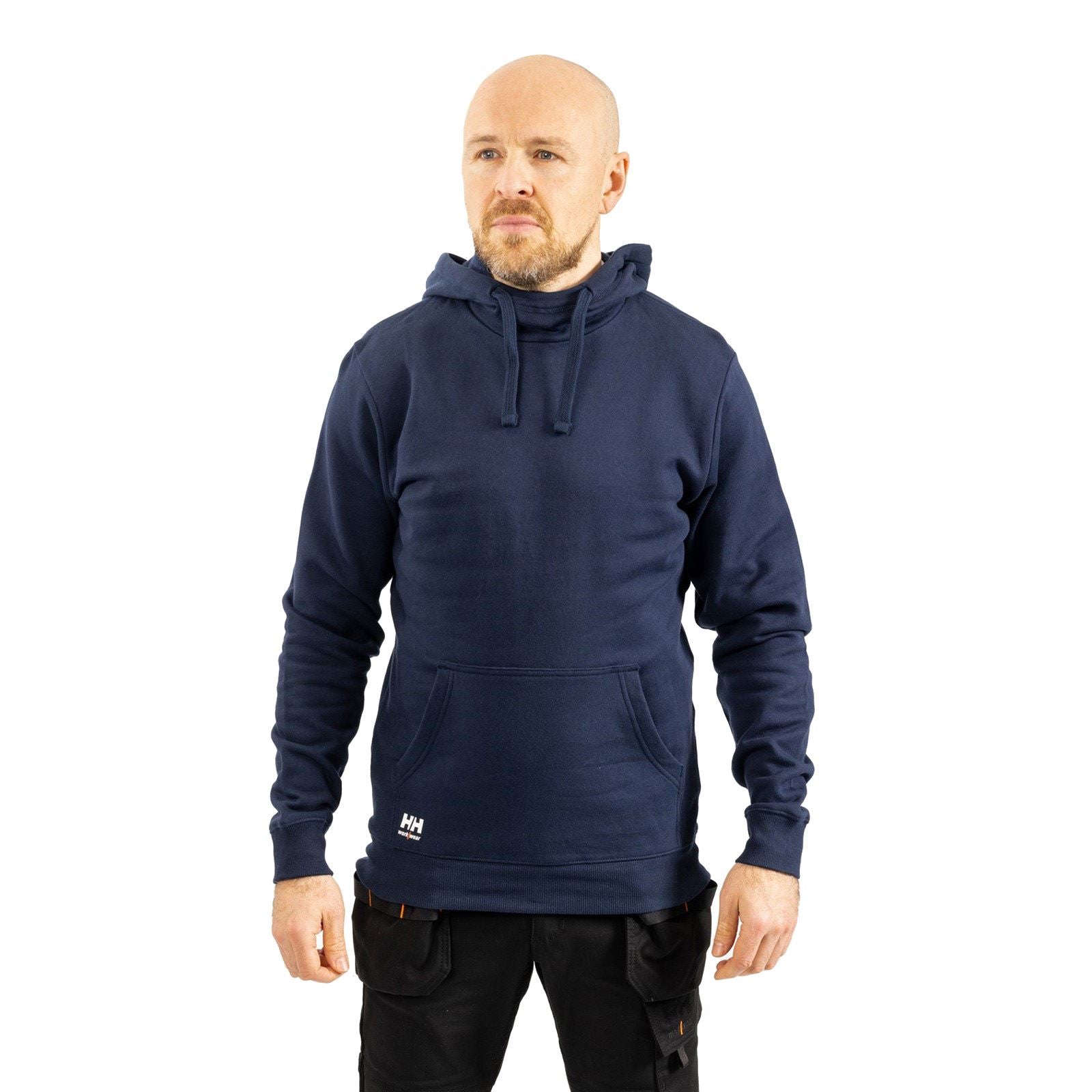 Helly Hansen Workwear Manchester Cotton Men's Blue Hooded Sweatshirt