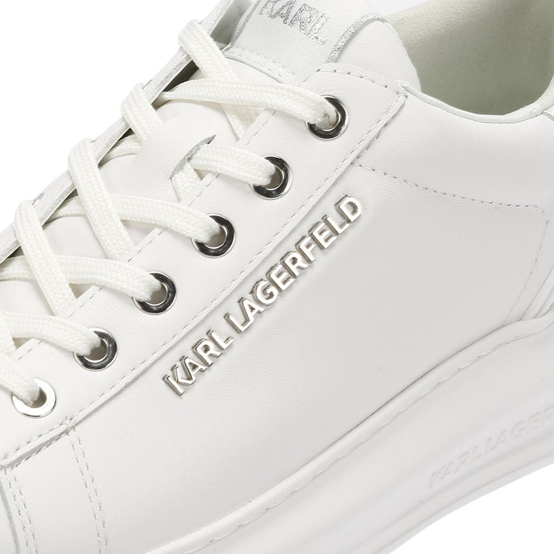 Karl Lagerfeld Kapri NFT Kounter Leather Women's White Sneakers