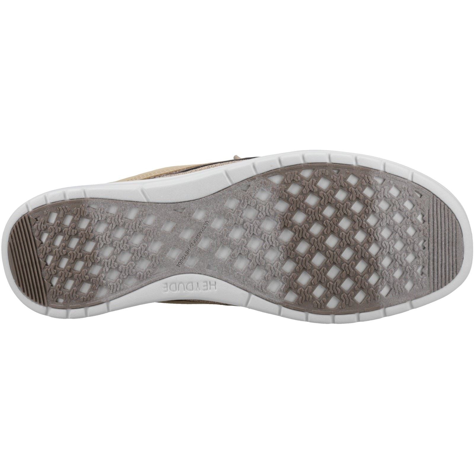 HEYDUDE Welsh Grip Classic Mesh Cotton Blend Men's Incense/Morel Brown Shoes