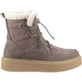 Hush Puppies Bronte Suede Women's Taupe Winter Mid Calf Boots