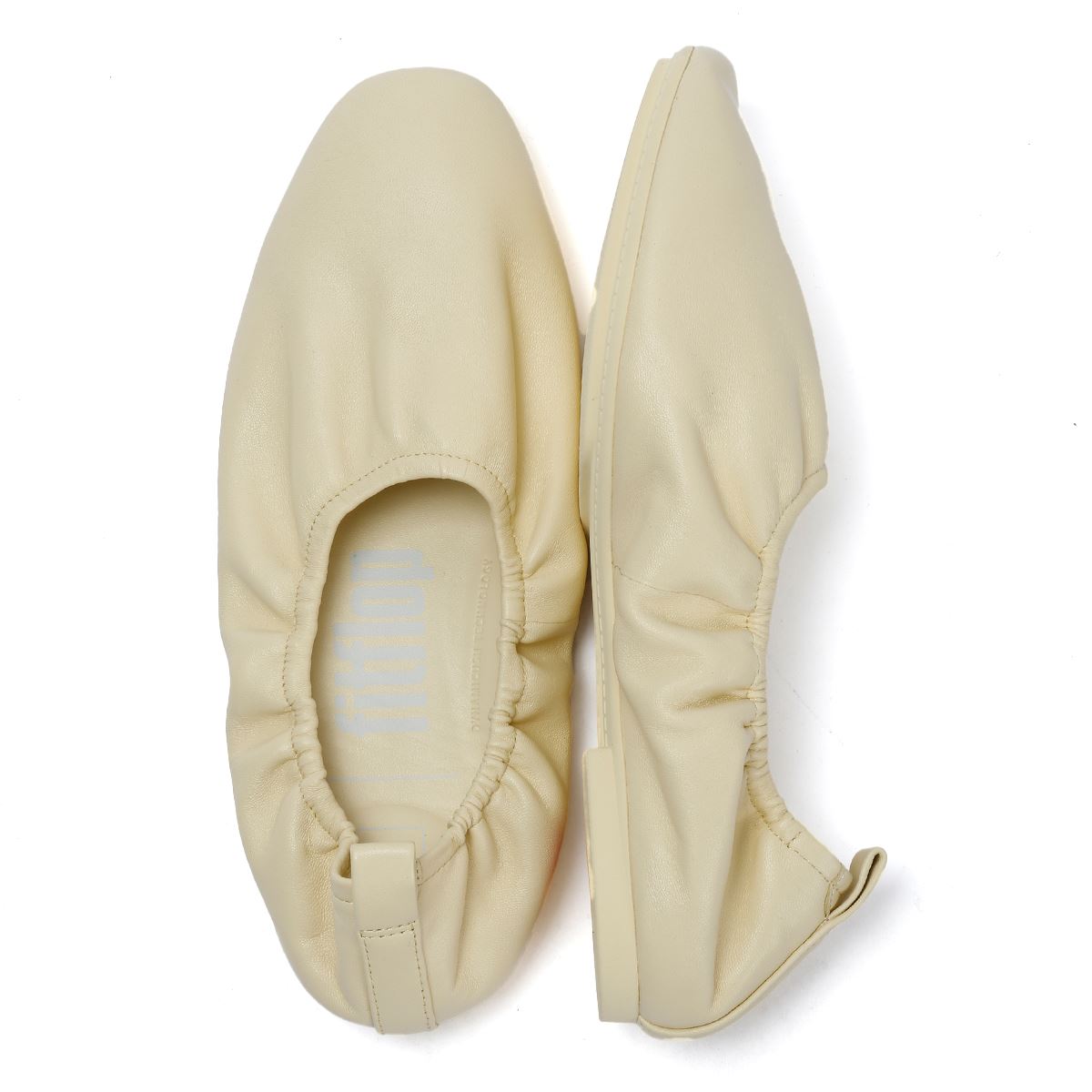 FitFlop DELICATO X PANTONE Poise Leather Ballerinas