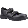 Hush Puppies Ella Senior Leather Girls's Black Shoes