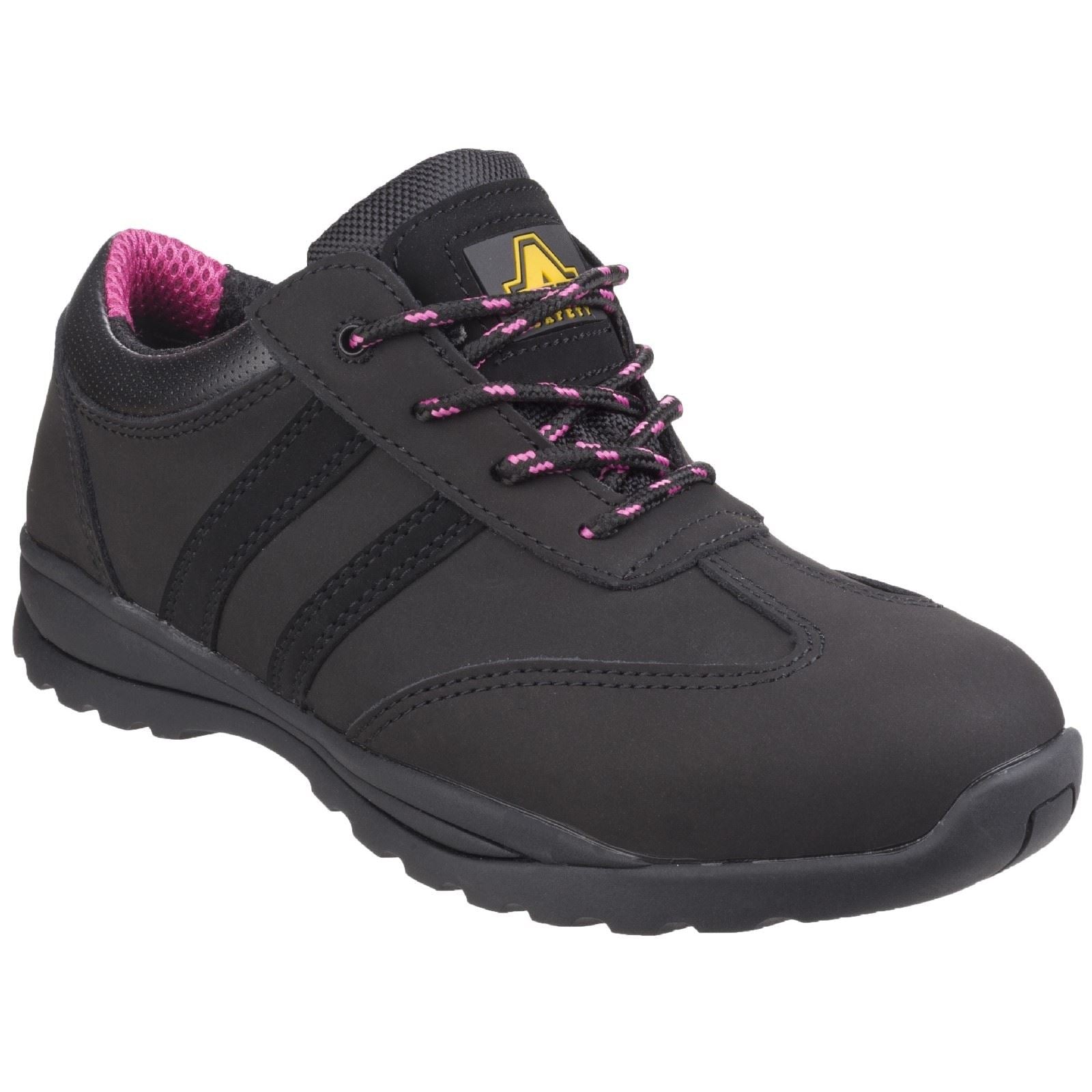 Amblers Safety FS706 Sophie Leather Women's Black Safety Shoes