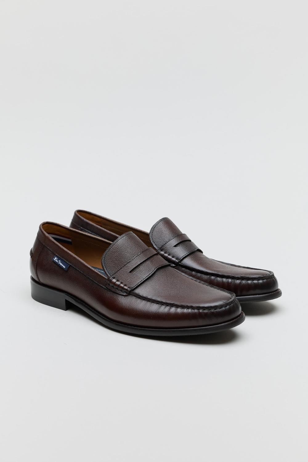 Ben Sherman Hester Leather Men's Brown Loafers