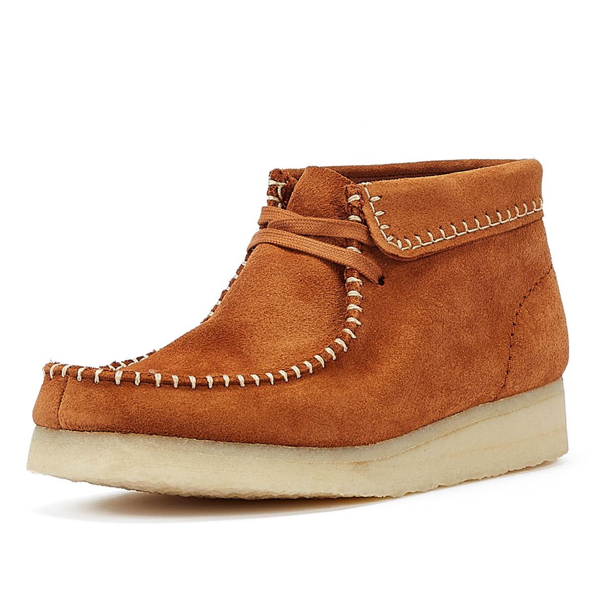 Clarks Originals Wallabee Stitch Suede Women's Ginger Boots