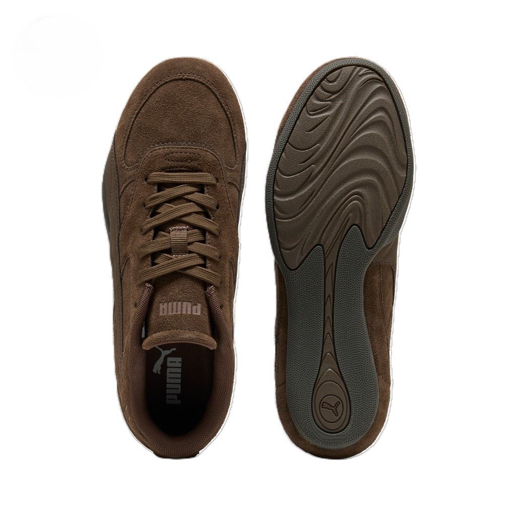 Puma Bella Mina Suede Women's Chocolate Sneakers