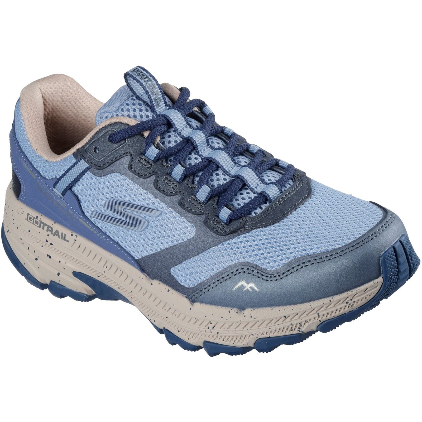 Skechers Performance GO RUN Trail Altitude 2.0 Ravine Leather Women's Slate Sneakers