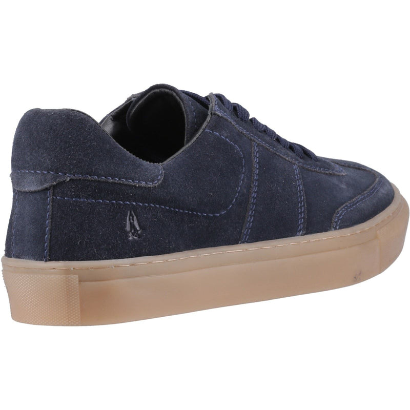 Hush Puppies Riley Suede Men's Navy Suede Sneakers