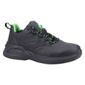 Amblers Safety 612 Leather Women's Black Safety Sneakers