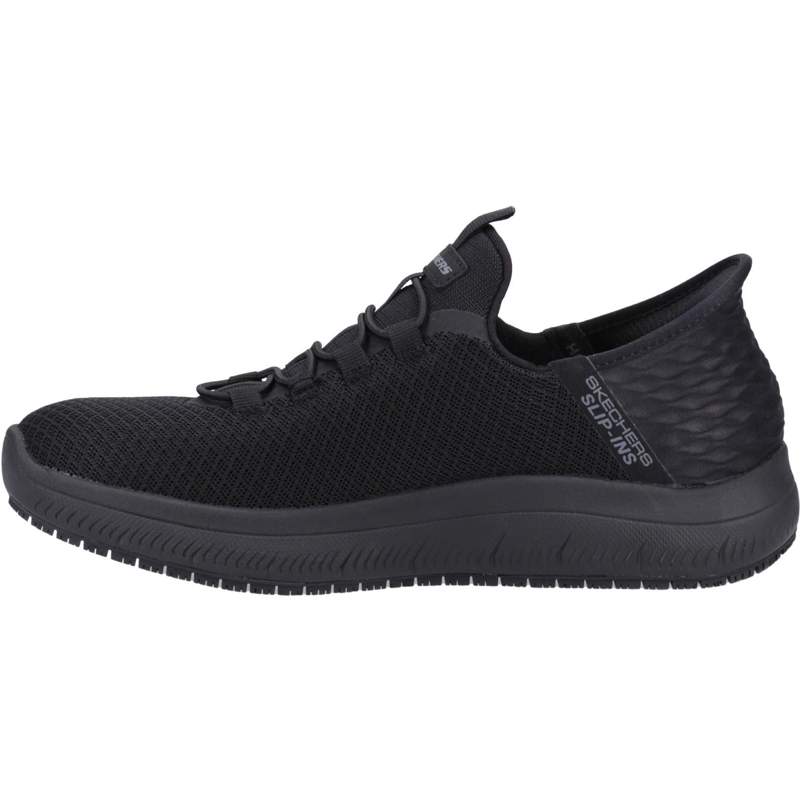Skechers Workwear Summits - Colsin Textile Men's Black Safety Sneakers