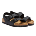 Birkenstock Milano Birko Flor Black Narrow Sandals